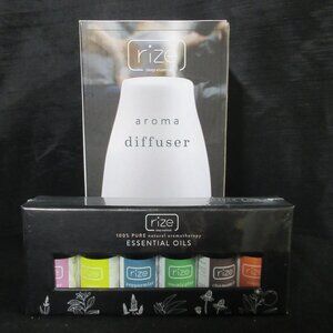 WELLNESS: RIZE Aromatherapy Diffuser and Essential Oil Set